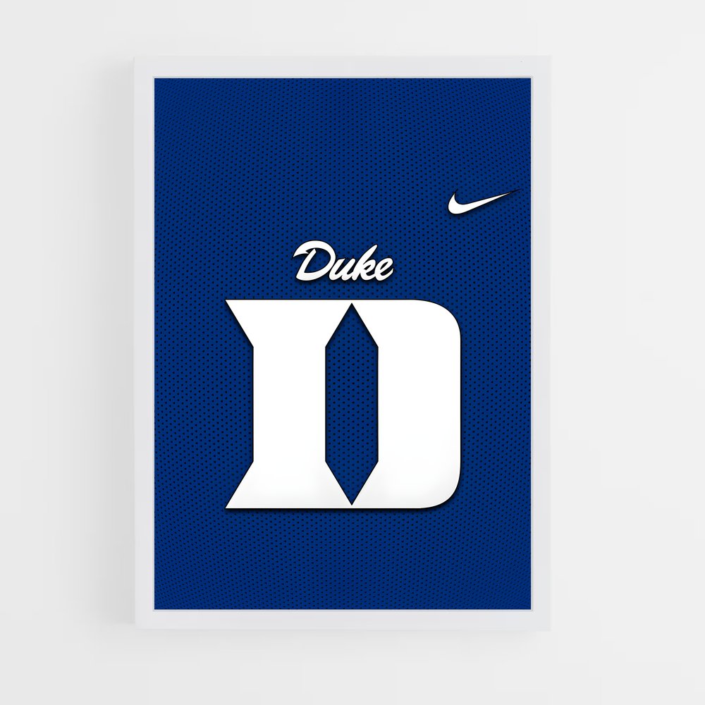 Poster Duke Spirit – affiche Basketball (vue 3)